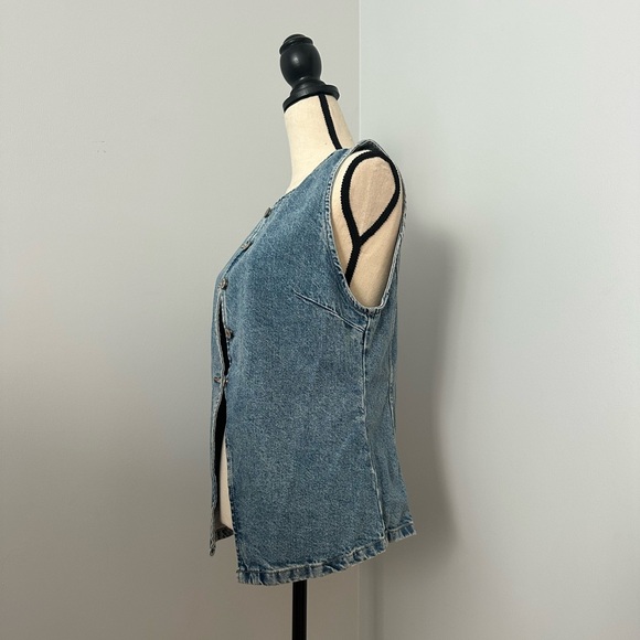 FREE PEOPLE AIMEE VEST IN ULTRA LIGHT BEAM - Picture 3 of 7